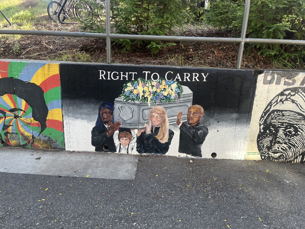 The Right to Carry mural