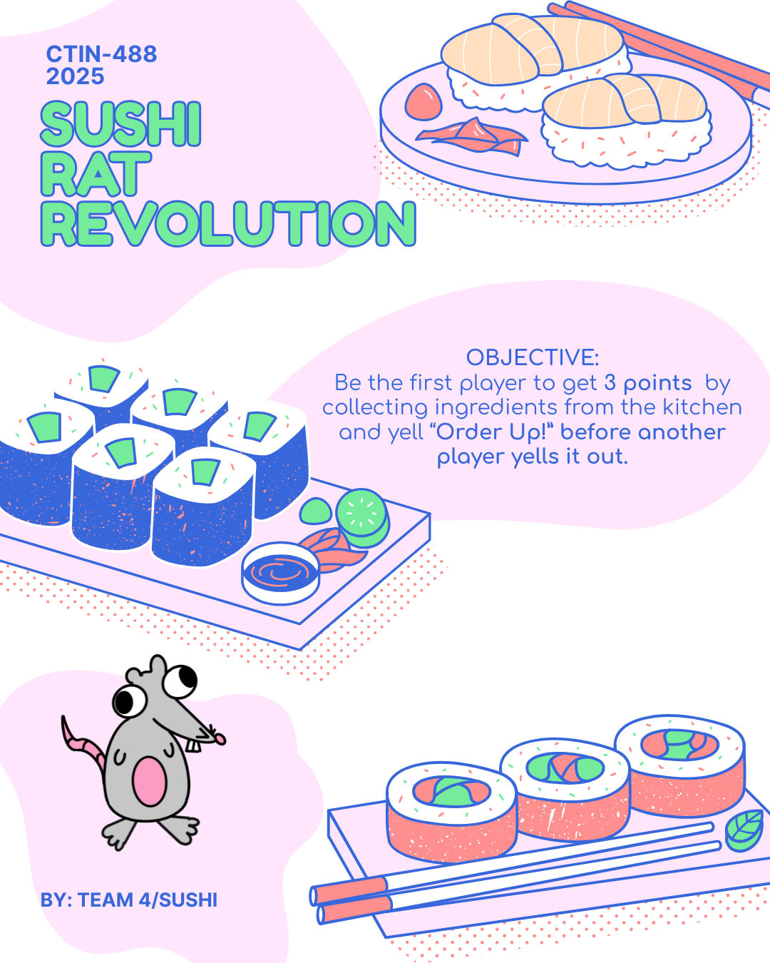 Sushi Rat Revolution cover art